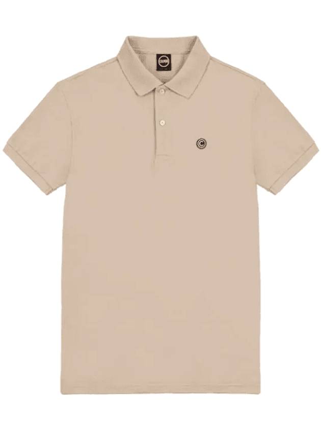 Ribbed Edge PK Shirt Arizona Beige - COLMAR - BALAAN 1