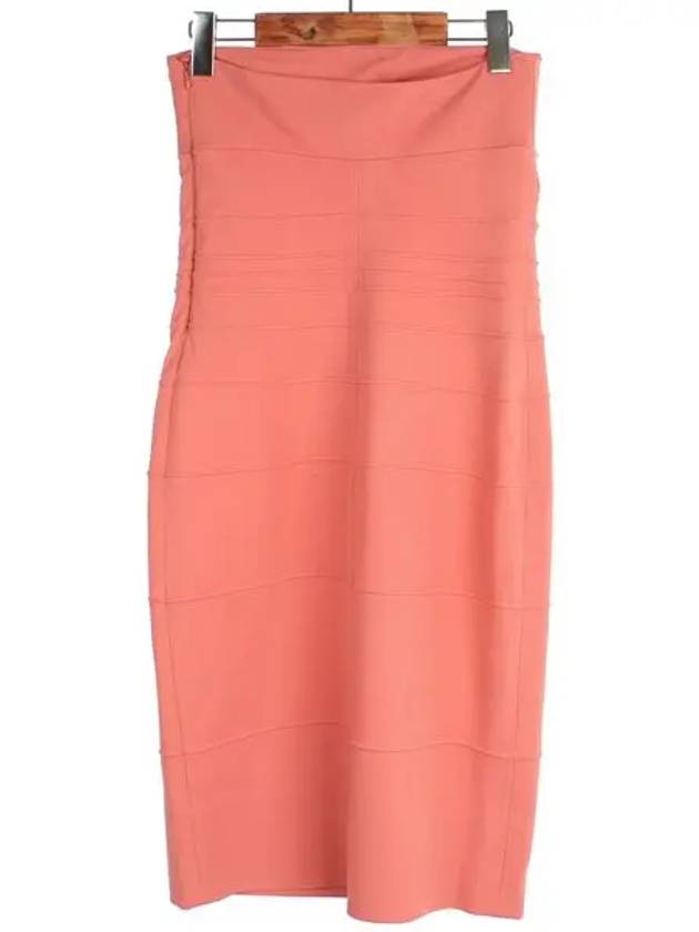 Pink color stitched top dress - DIANE VON FURSTENBERG - BALAAN 3