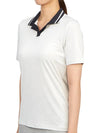 Women's Sammy Polo Shirt Cloud White - J.LINDEBERG - BALAAN 3