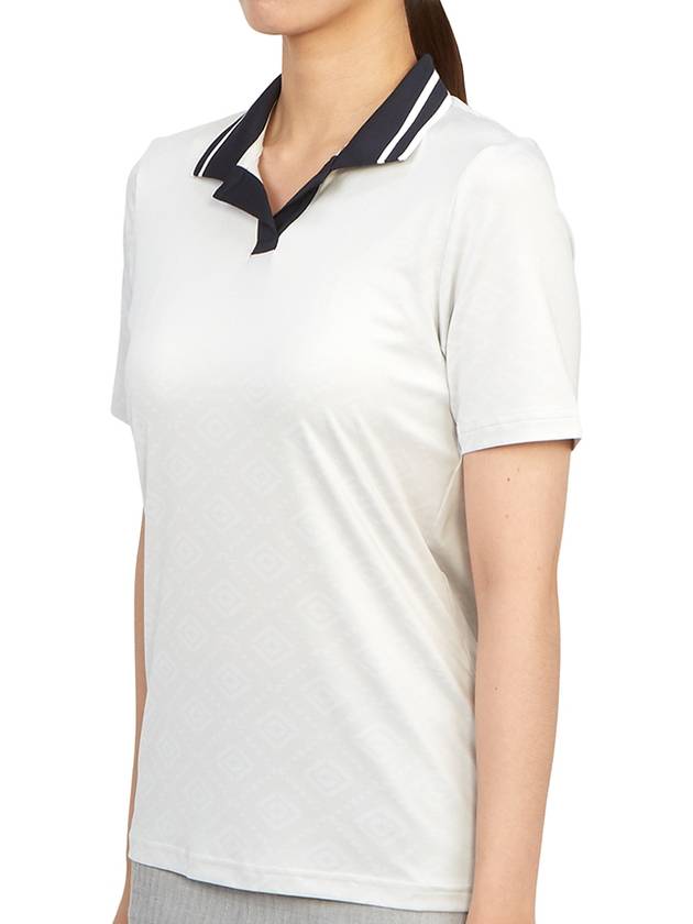 Women's Sammy Polo Shirt Cloud White - J.LINDEBERG - BALAAN 3