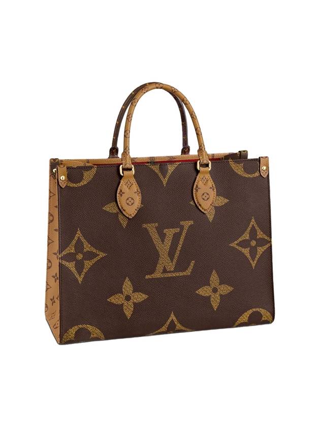 OnTheGo MM Monogram Tote Bag Brown - LOUIS VUITTON - BALAAN 1