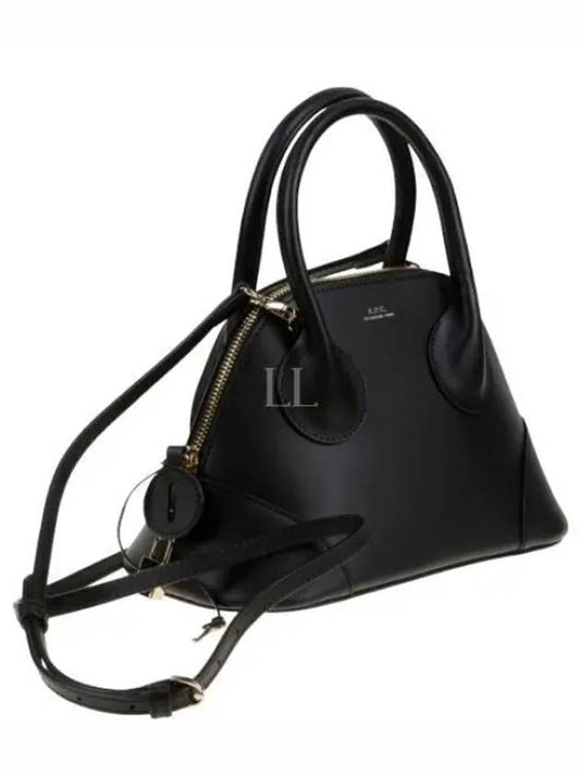 Women's Emma Mini Leather Tote Bag Black - A.P.C. - BALAAN 2