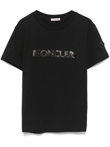 crystal-logo SS T-shirt - MONCLER - BALAAN 1