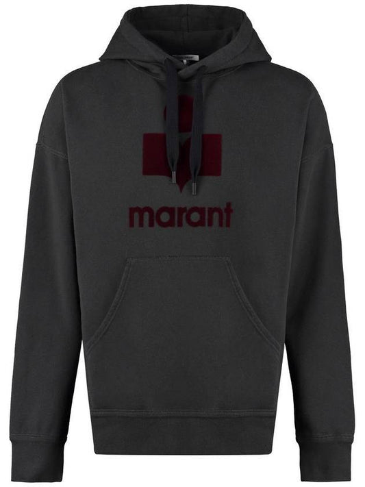 Men's Logo Hood Dark Gray - ISABEL MARANT - BALAAN 1