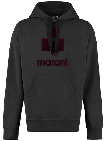 Men's Logo Hood Dark Gray - ISABEL MARANT - BALAAN.