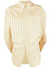 Swing Twist Stripe Shirt Yellow - BALENCIAGA - BALAAN 2