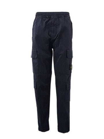 Stretch cotton gabardine pants 731531710 V0028 - STONE ISLAND - BALAAN 1