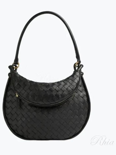 Intrecciato Gemelli Medium Tote Bag Black - BOTTEGA VENETA - BALAAN 2