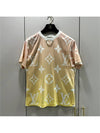 XS LV Women s Sunrise Monogram Short Sleeve T Shirt - LOUIS VUITTON - BALAAN 7