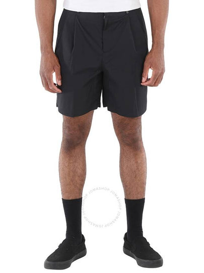 Technical Cotton Tailored Shorts - BURBERRY - BALAAN 2