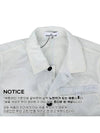 Compass Patch Shirt Jacket White - STONE ISLAND - BALAAN 4