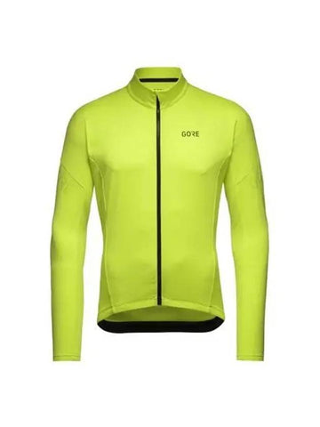 GOREWEAR C3 Thermo Long Sleeve Jersey Neon Yellow Men s - GOGORR - BALAAN 1