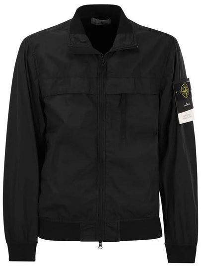 Garment Dyed Crinkle Reps R Nylon Jacket Black - STONE ISLAND - BALAAN 2