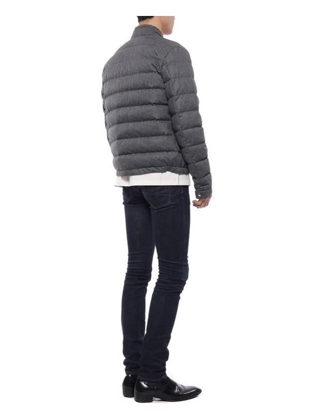 ACORUS short down padded jacket dark gray - MONCLER - BALAAN 7