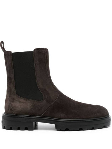 Hogan H673 Chelsea Boots In Suede Leather - HOGAN - BALAAN 1