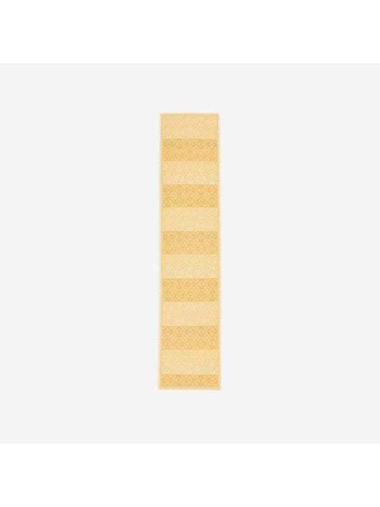 Anagram Line Muffler Beige Sand - LOEWE - BALAAN 1