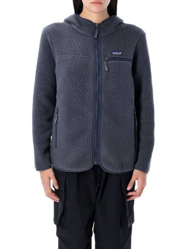 Retro Pile Hooded Jacket Smolder Blue - PATAGONIA - BALAAN 1