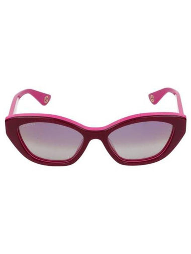 24SS SUNGLASSES GG1638S 003 BURGUNDY FUCHSIA RED - GUCCI - BALAAN 1