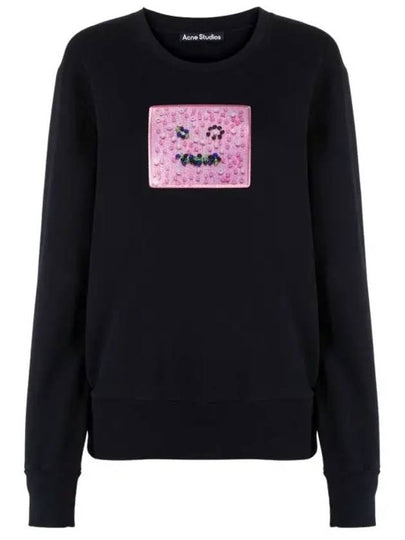 Acne Beads Face Sweatshirt AI0097 900 - ACNE STUDIOS - BALAAN 2