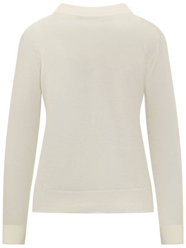 Simone Knit Cardigan Ivory - TORY BURCH - BALAAN 3