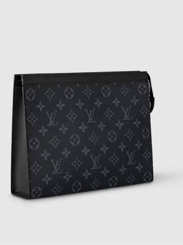 Pochette Voyage Monogram Eclipse Pouch Bag Black - LOUIS VUITTON - BALAAN 3