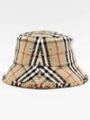 Check Boucle Bucket Hat BE 80637421 - BURBERRY - BALAAN 4