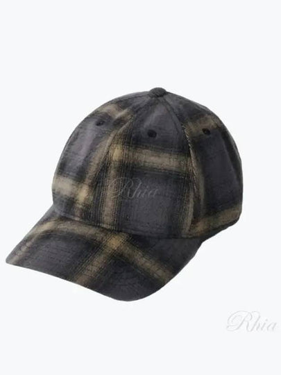 HAT A4248BDG OYSTER CHECK HAIRY FLANNEL - OUR LEGACY - BALAAN 2