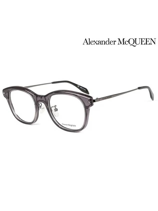 Eyewear Plastic Glasses Grey - ALEXANDER MCQUEEN - BALAAN 3