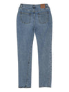 Twist Seam Denim Jeans Vintage Wash Blue - TOTEME - BALAAN.