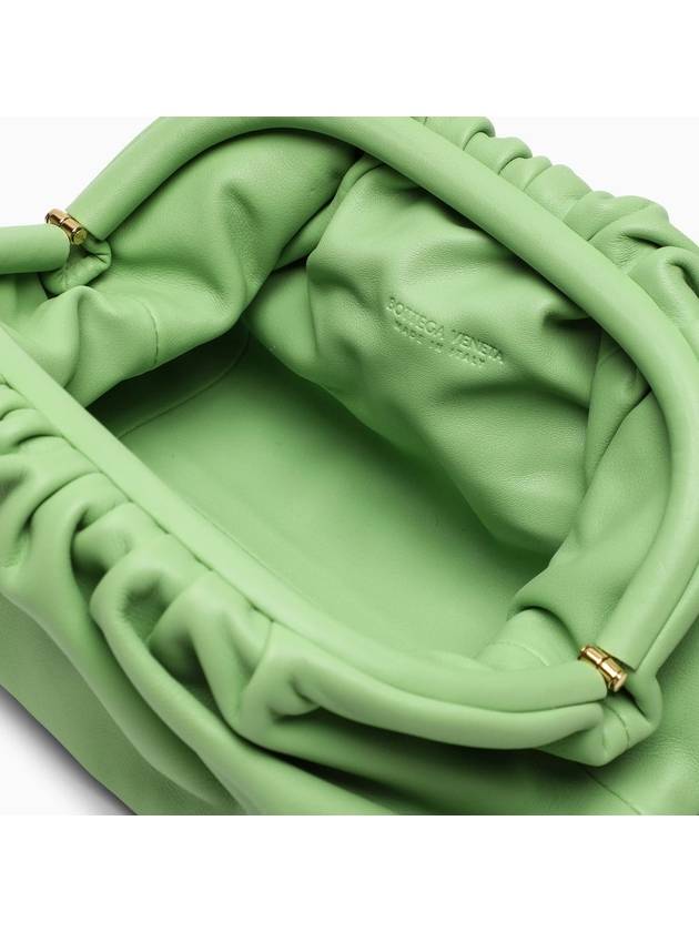 Mini Pouch Clutch Bag Pistachio - BOTTEGA VENETA - BALAAN 7