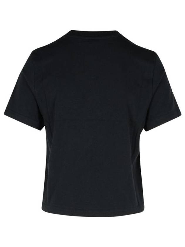 Logo Cotton Short Sleeve T-Shirt Black - JW ANDERSON - BALAAN 4