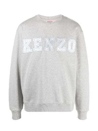 Academy Classic Cotton Sweatshirt Grey - KENZO - BALAAN 2