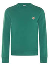 Fox Head Patch Regular Sweatshirt Green - MAISON KITSUNE - BALAAN 2