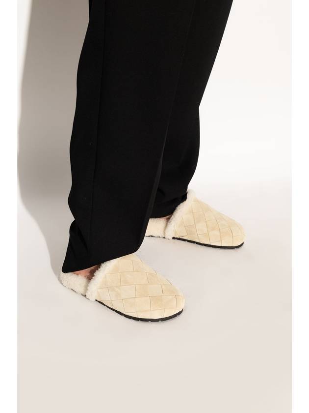 Bottega Veneta Slides Reggie, Women's, Cream - BOTTEGA VENETA - BALAAN 2