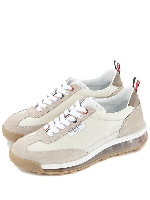 Tech Runner Low Top Sneakers Beige - THOM BROWNE - BALAAN 2