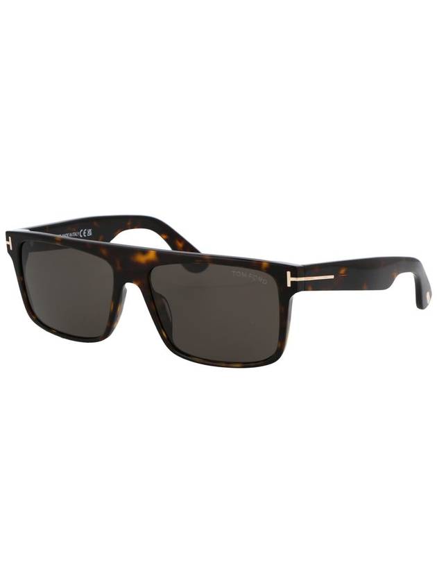 Eyewear Square Frame Tortoiseshell Sunglasses FT0999 - TOM FORD - BALAAN 3