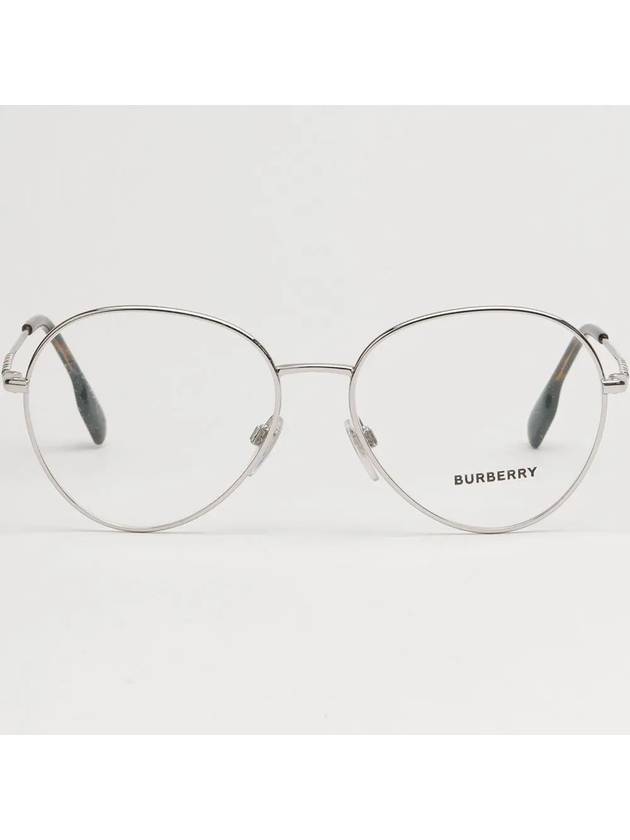 Eyewear Felicity Round Frame Eyeglasses Silver - BURBERRY - BALAAN 4