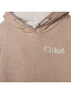 Kids Women s Logo Hooded Dress Beige C12889 C03 - CHLOE - BALAAN 4