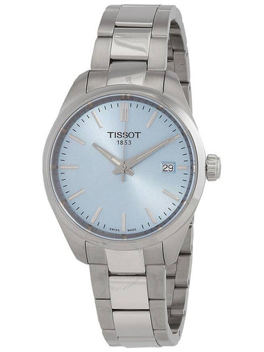 Tissot PR 100 Quartz Ice Blue Dial Ladies Watch T1502101135100 - TISSOT - BALAAN 1