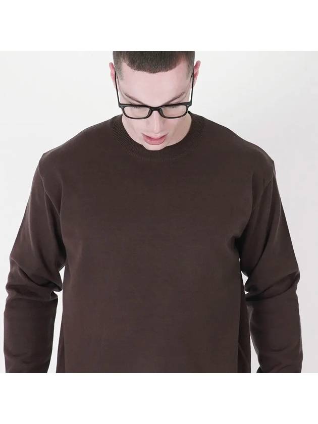 Heavy Basic Round Knit Brown - CHANCE'S NOI - BALAAN 4