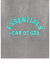 125SP242003F 123 Essential Spring Printed Logo T-Shirt Dark Heather Gray Men’s T-Shirt TLS - FEAR OF GOD - BALAAN 5