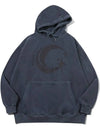 C Logo Star Pigment Hooded Top Dark Blue - CPGN STUDIO - BALAAN 3