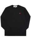 P1T308 1 Logo Patch Men's Long Sleeve TShirt - COMME DES GARCONS - BALAAN 5