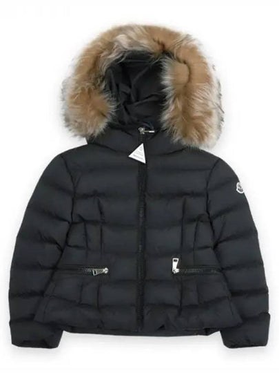 Boedette Hooded Shearling Down Padding Black - MONCLER - BALAAN 2