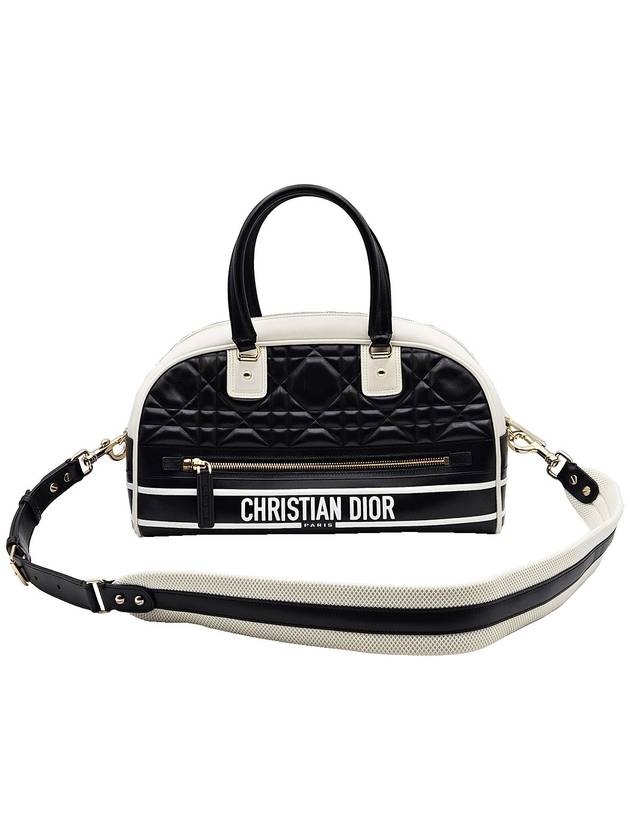 Christian Dior M62020FCA Cannage Vibe Bowling Bag Medium 2WAY - DIOR - BALAAN 1