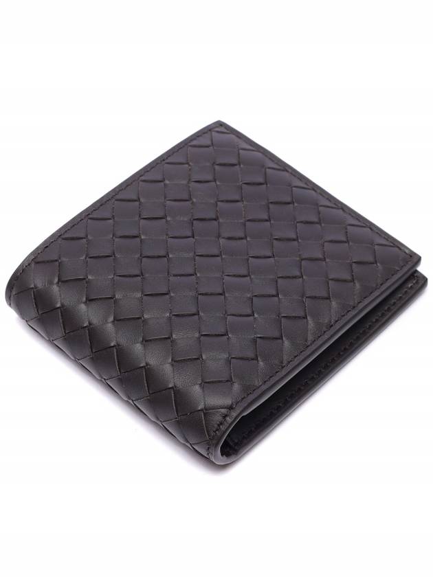 Intrecciato Weaving Half Wallet Espresso - BOTTEGA VENETA - BALAAN 6