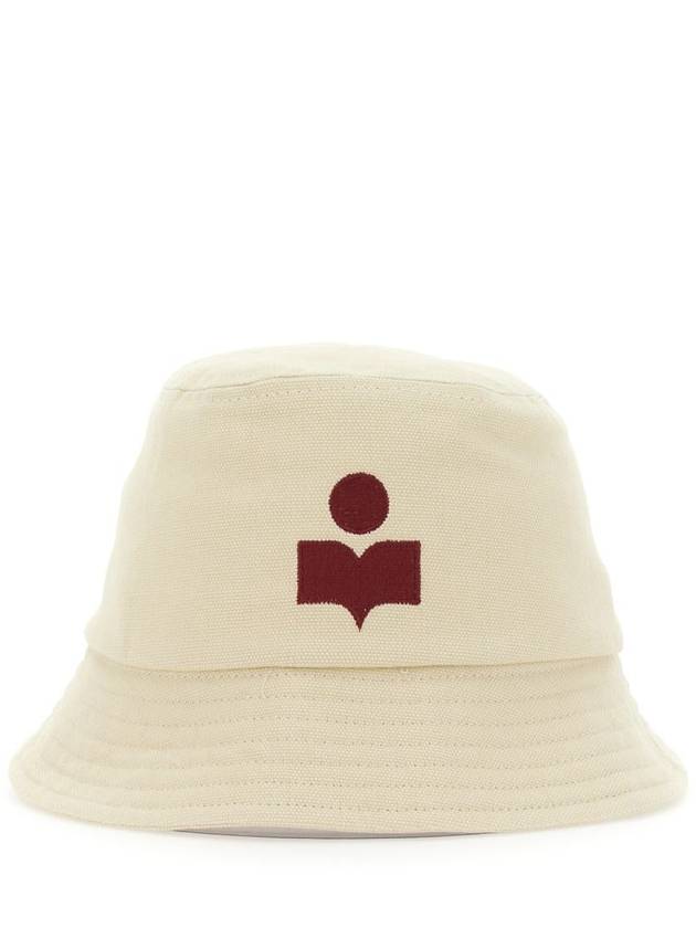 Haley Logo Bucket Hat Ivory - ISABEL MARANT - BALAAN 2