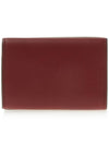 Saffiano Leather Tri-fold Half Wallet Brown - MARNI - BALAAN.