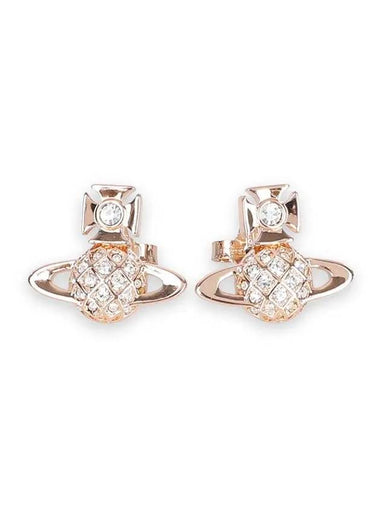 Cleo Earrings Pink Gold - VIVIENNE WESTWOOD - BALAAN 1