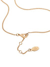 V Logo Signature Necklace Gold - VALENTINO - BALAAN 3